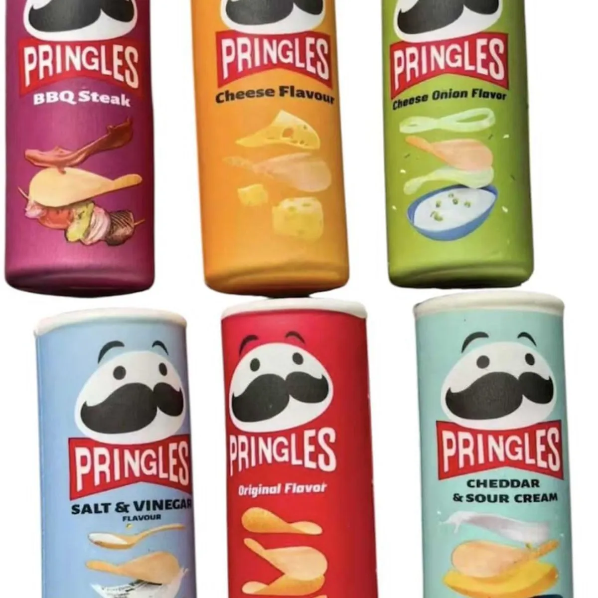 Gniotki Squeeze Toys Pringles 15cm 6 smaków