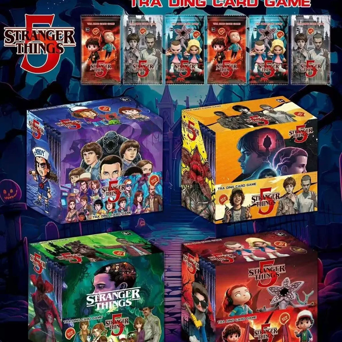 Karty Trading Card Game Stranger Things