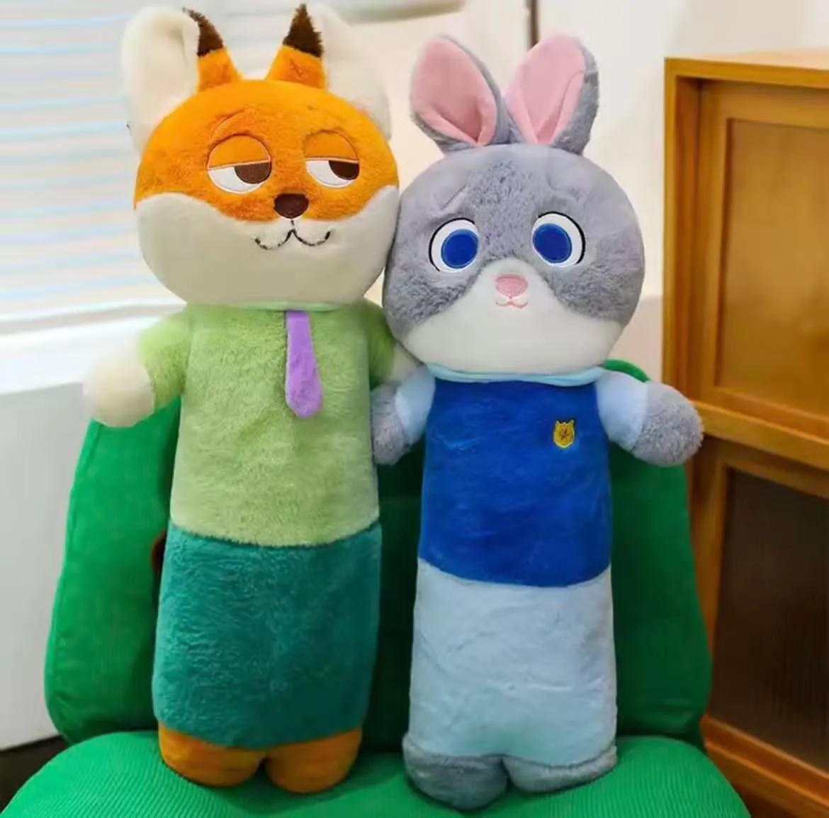 Maskotka Pluszowa Zootopia Nick i Judy 50cm