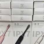 Szczoteczka soniczna X-3 IPX7 różowa/czarna/biała