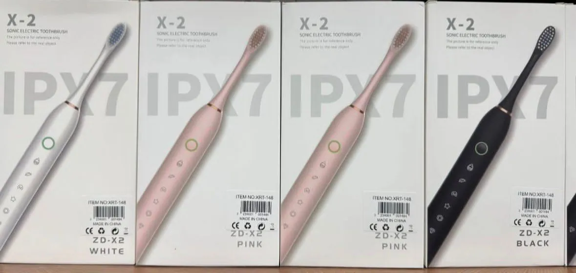 Szczoteczka soniczna do zębów X-2 IPX7 4 kolory