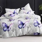 Komplet Pościel Milano 4CZ 160/200 A44 Motyw Motyli