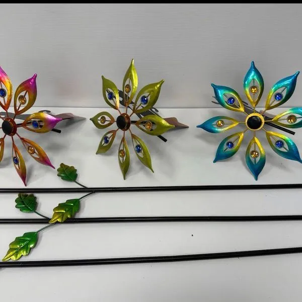 Wiatrak Ogrodowy 1,20m Dekoracyjny Metalowy