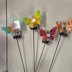 Dekoracyjne Solarne Lampki Motyl 4PCS do Ogrodu