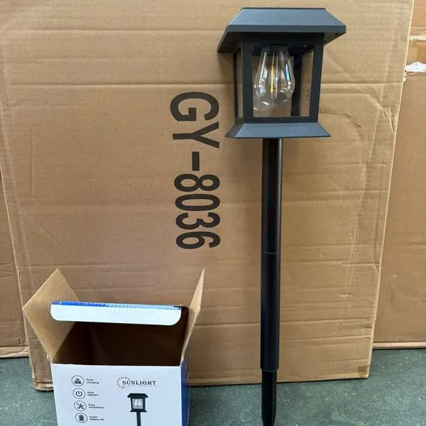 Dekoracyjny Solarny Lampion Ogrodowy 55cm GY-8036