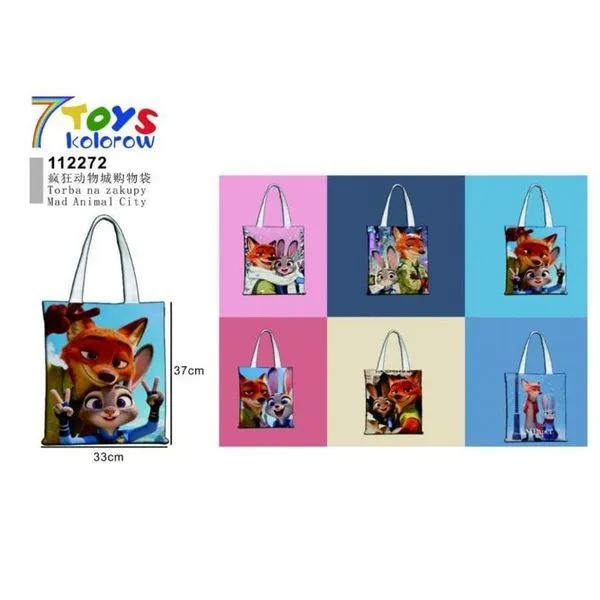 Torebka Zootopia 7Toys Mad Animal City 33x37cm