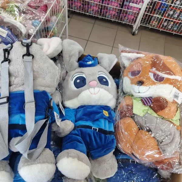 Plecak Zootopia Judy Hopps Szary z uszami królika