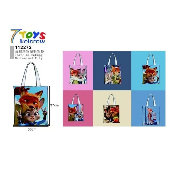 Torebka Zootopia 7Toys 33x37cm kolorowa