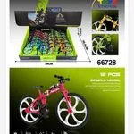 Model roweru górskiego składany 30cm 3+