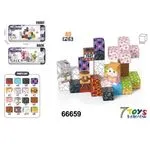 Magnetyczne klocki Minecraft 40 szt. 7 Toys