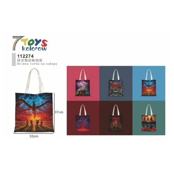 Torebka Stranger Things 7TOYS 30x37 cm