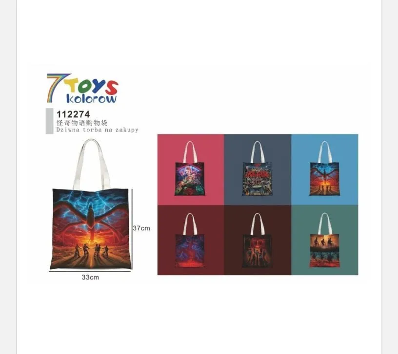 Torebka Stranger Things 7TOYS 30x37 cm