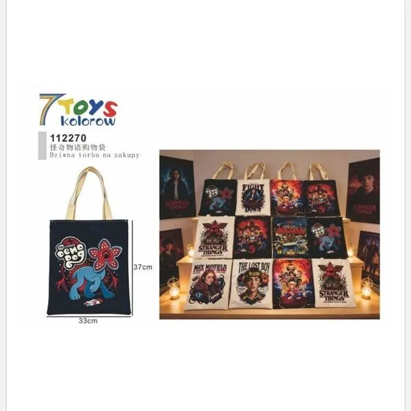 Torebka Stranger Things Demogorgon pop art 37 cm