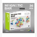 Magnetic Bar 36PCS - klocki magnetyczne