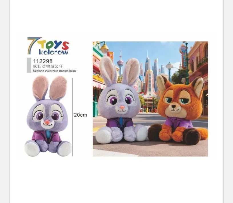 Maskotka Pluszowa Judy Hopps 20cm 7TOYS