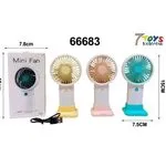 Mini wentylator USB 7,5 cm - 15 cm, 4 szt. kolorowe