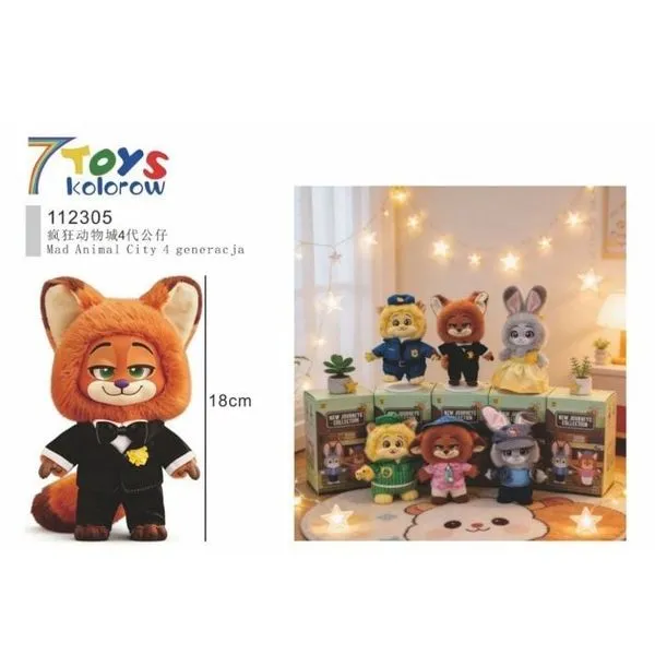Maskotka lis 18cm 7Toys SKU 112305