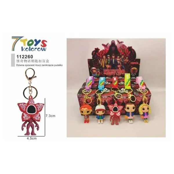 Zabawki Unboxing Brelok Stranger Things 7cm
