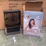 Wentylator Parowy Klimatyzator Przenośny USB 3 Biegi LED A6056