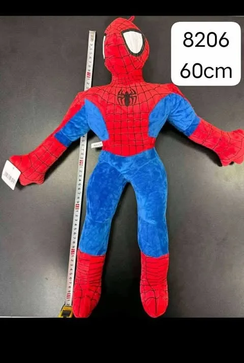 Maskotka Pluszowa Spider Man 60cm Duża Przytulanka Superbohater