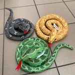Maskotka Pluszowa Wąż 125cm, Mix Kolorów