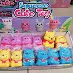 Zabawka Squeeze Bear Gniotek Miś Mix Kolorów, 24 szt.