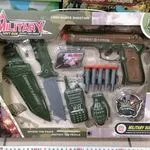 Zestaw Military Soft Gun - Pistolet z Akcesoriami Wojskowymi