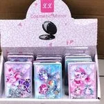 Lusterka Kosmetyczne dla Dzieci Koniki Pony z Brokatem, 12 szt.
