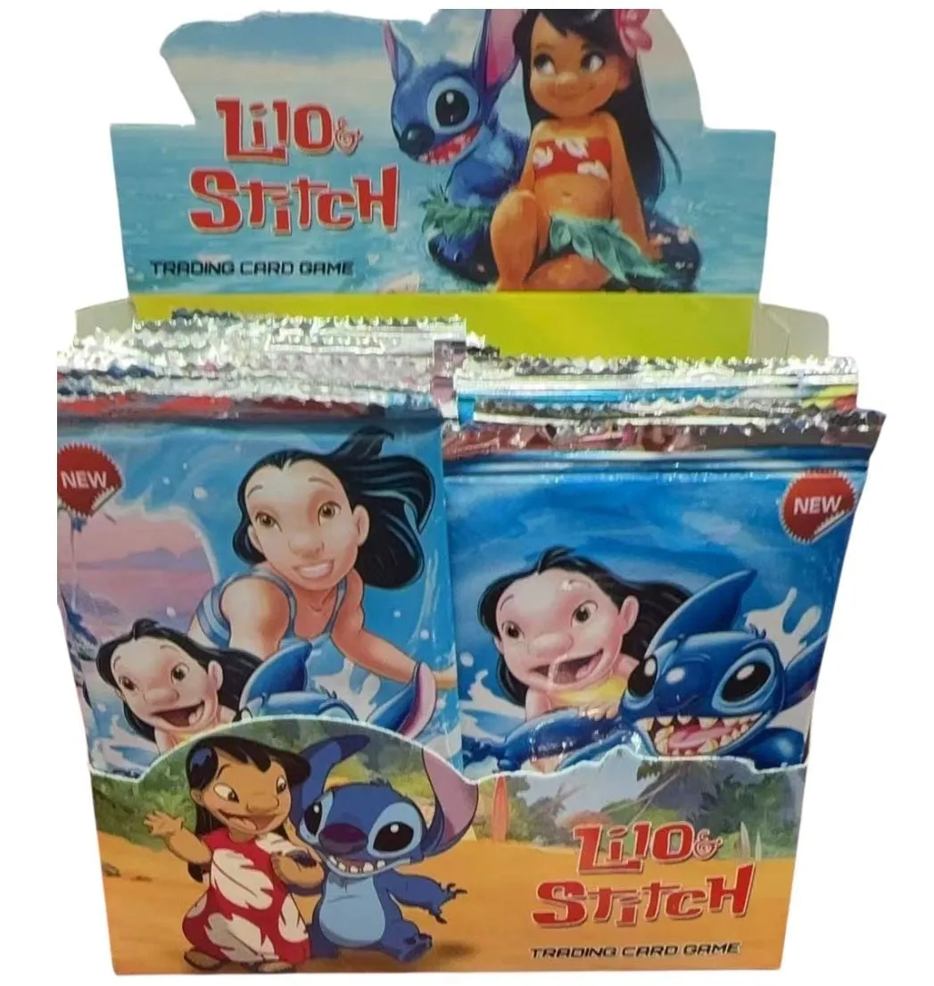 Karty Lilo & Stitch Trading Card Game, Display 12 szt.