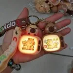Brelok do Kluczy Kapibara LED z Paskiem i Podświetleniem