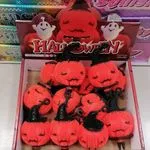 Zabawki Squeeze Halloween LED Dynia Gniotek 12 szt.
