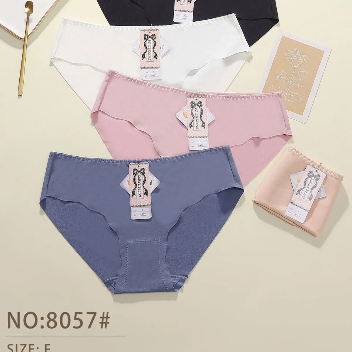Majtki damskie Sofia Secret NO:8057 rozmiar F, 5% bawełna 95% elastan