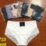 Majtki damskie XL-3XL LAPA z koronką, opak. 24 szt