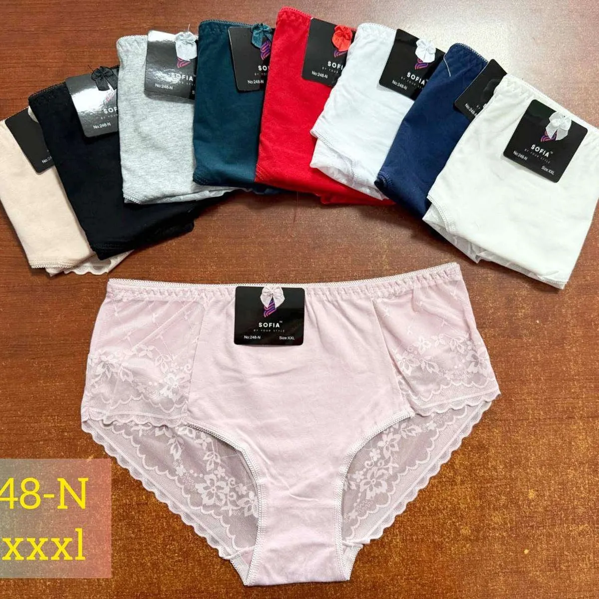 Majtki damskie 3XL-XXL koronkowe marka KAO