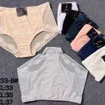 Majtki damskie koronkowe No.233-B# beżowe XL-5XL