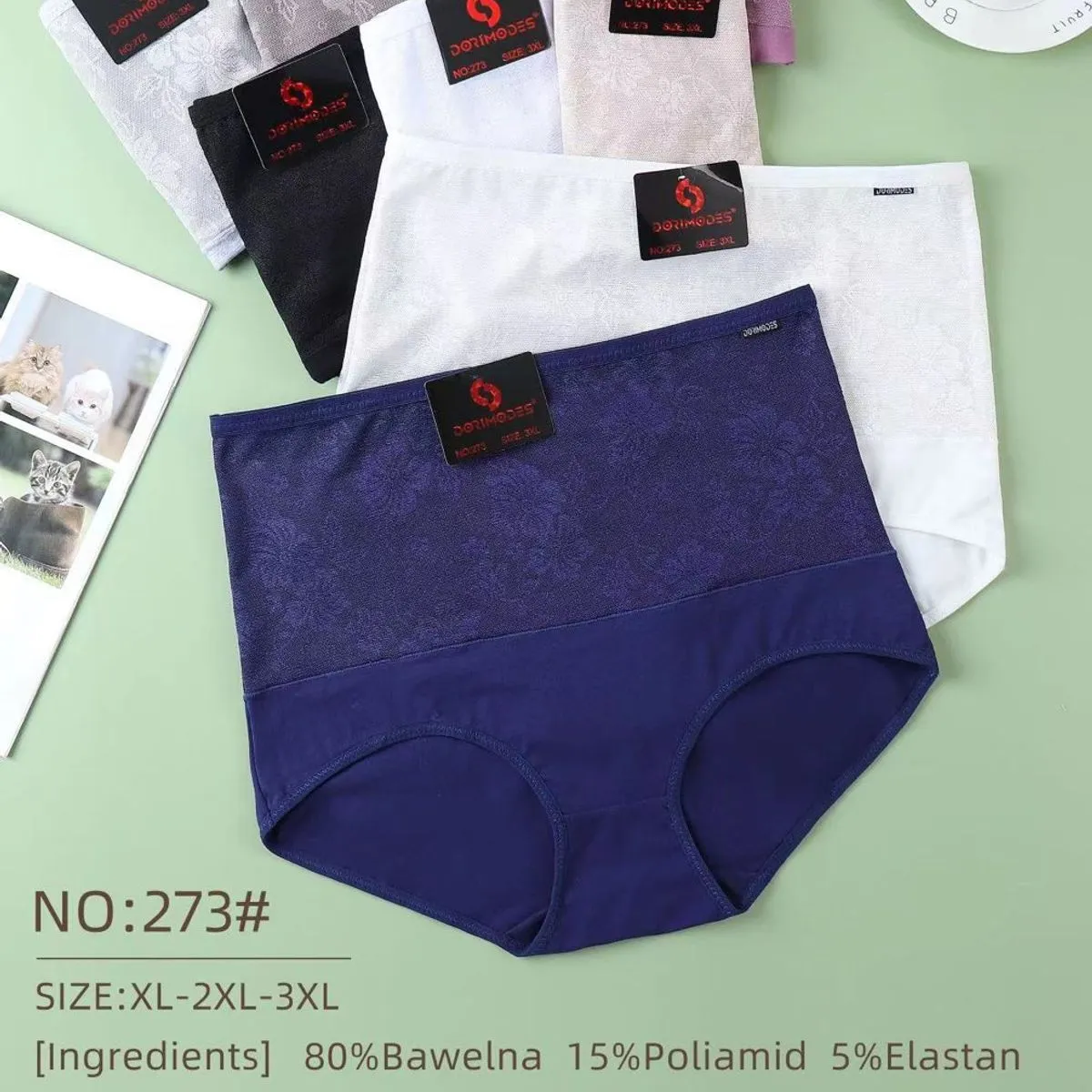 Majtki damskie DOIMODES granatowe S-XXL NO:273