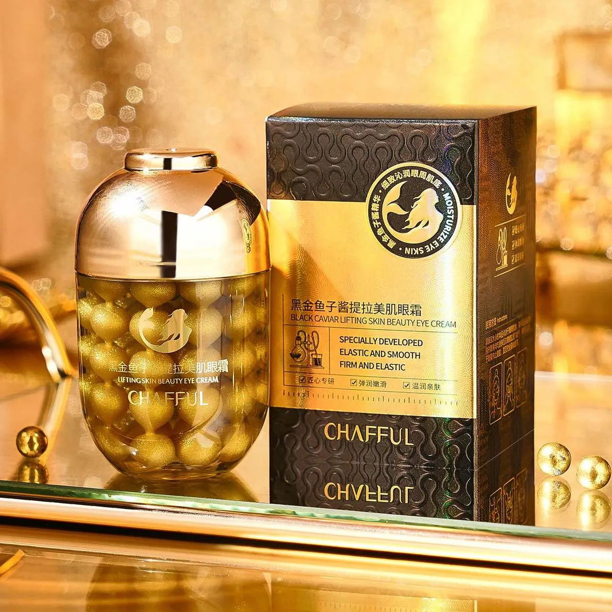 Chafful Black Caviar Lifting Krem pod Oczy 30ml