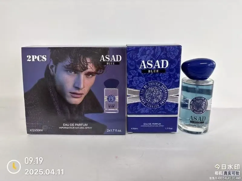 Zestaw Perfum Asad Blue Eau de Parfum 2x50ml