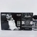 Zestaw Perfum Asad Black 2x50ml Eau de Parfum
