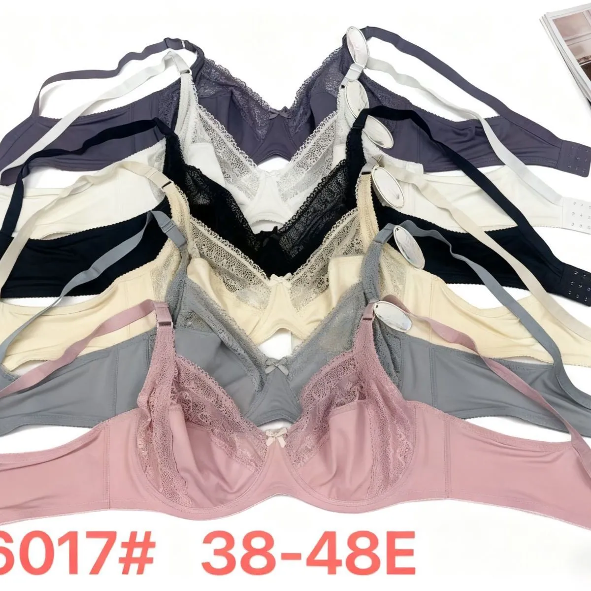 Biustonosz damski 6017# rozmiar 38-48E