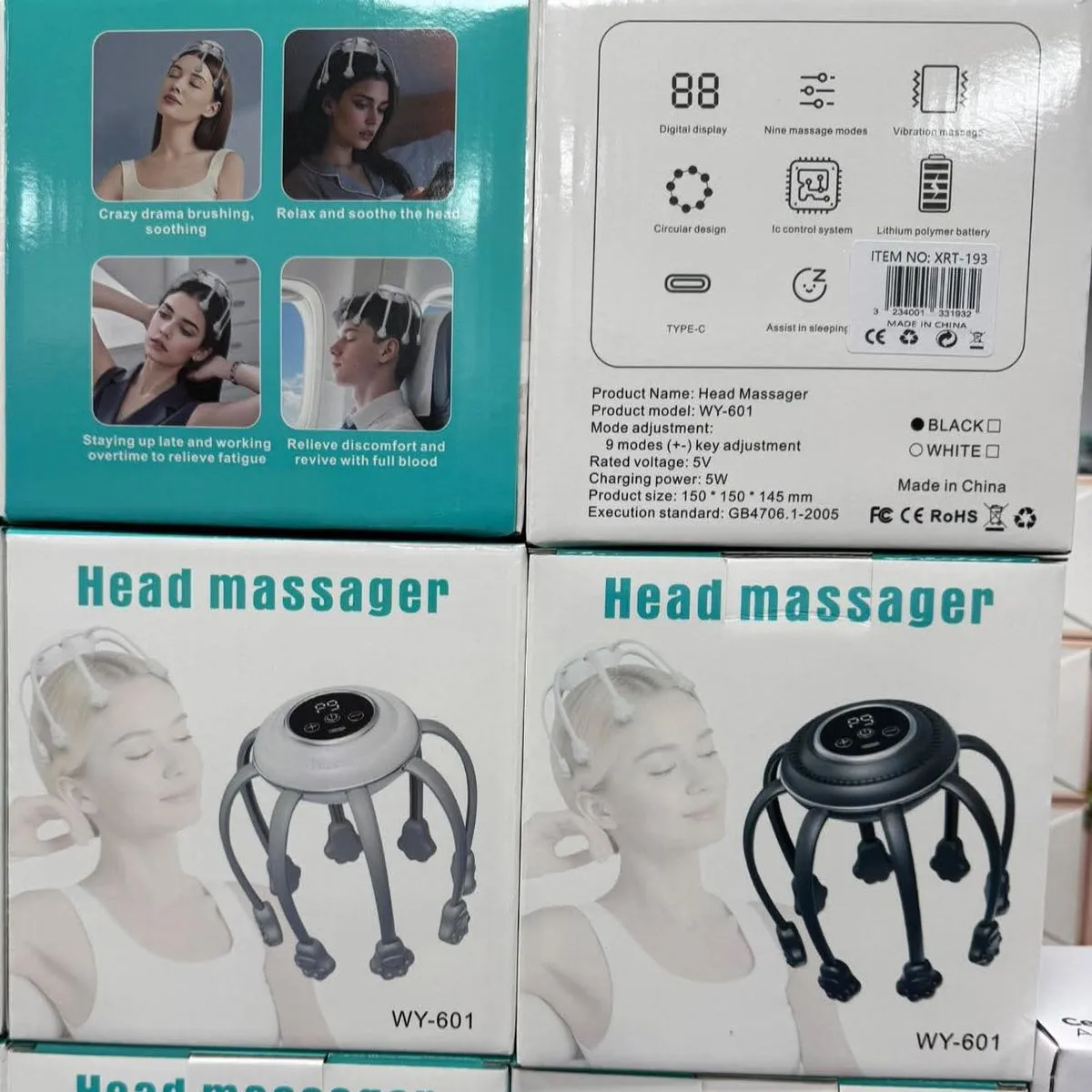 Head Massager WY-601 masażer głowy elektryczny