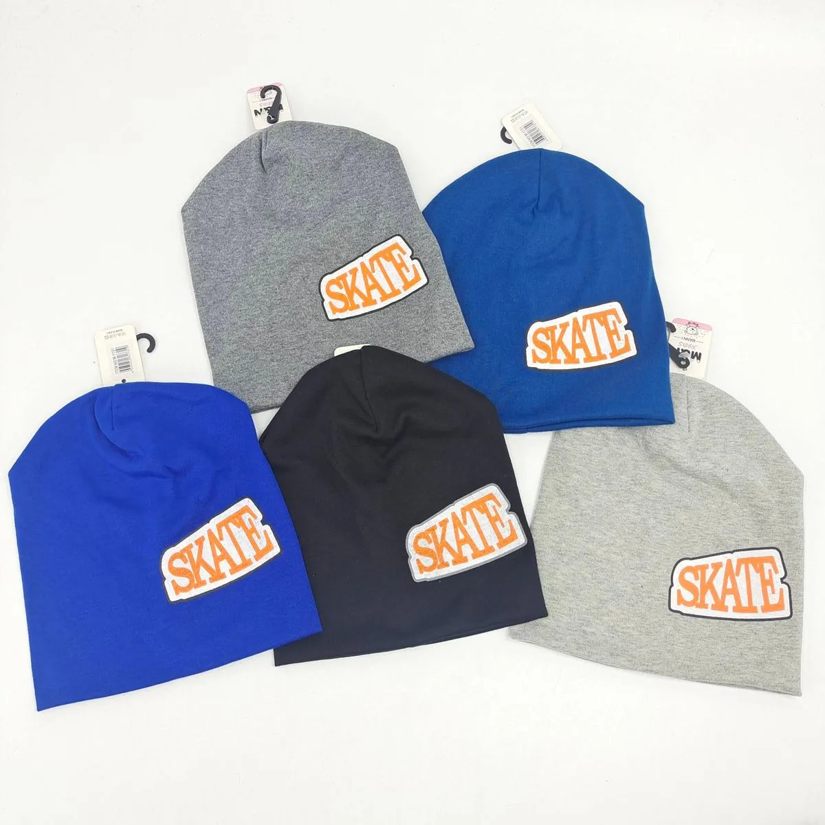 Czapki beanie dla dzieci Skate, 5 szt