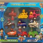 Zabawki Patrol 9PCS - 9 pojazdów Paw Patrol