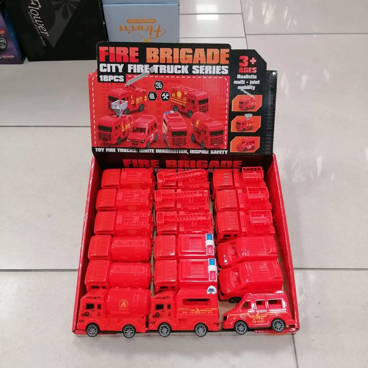 Zabawki straż pożarna City Fire Truck Series 3+
