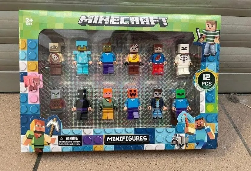 Zabawki Figurki Minecraft Mini Figures 12 szt