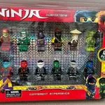 Zestaw figurek Ninja 12 szt. Golden Play Toys