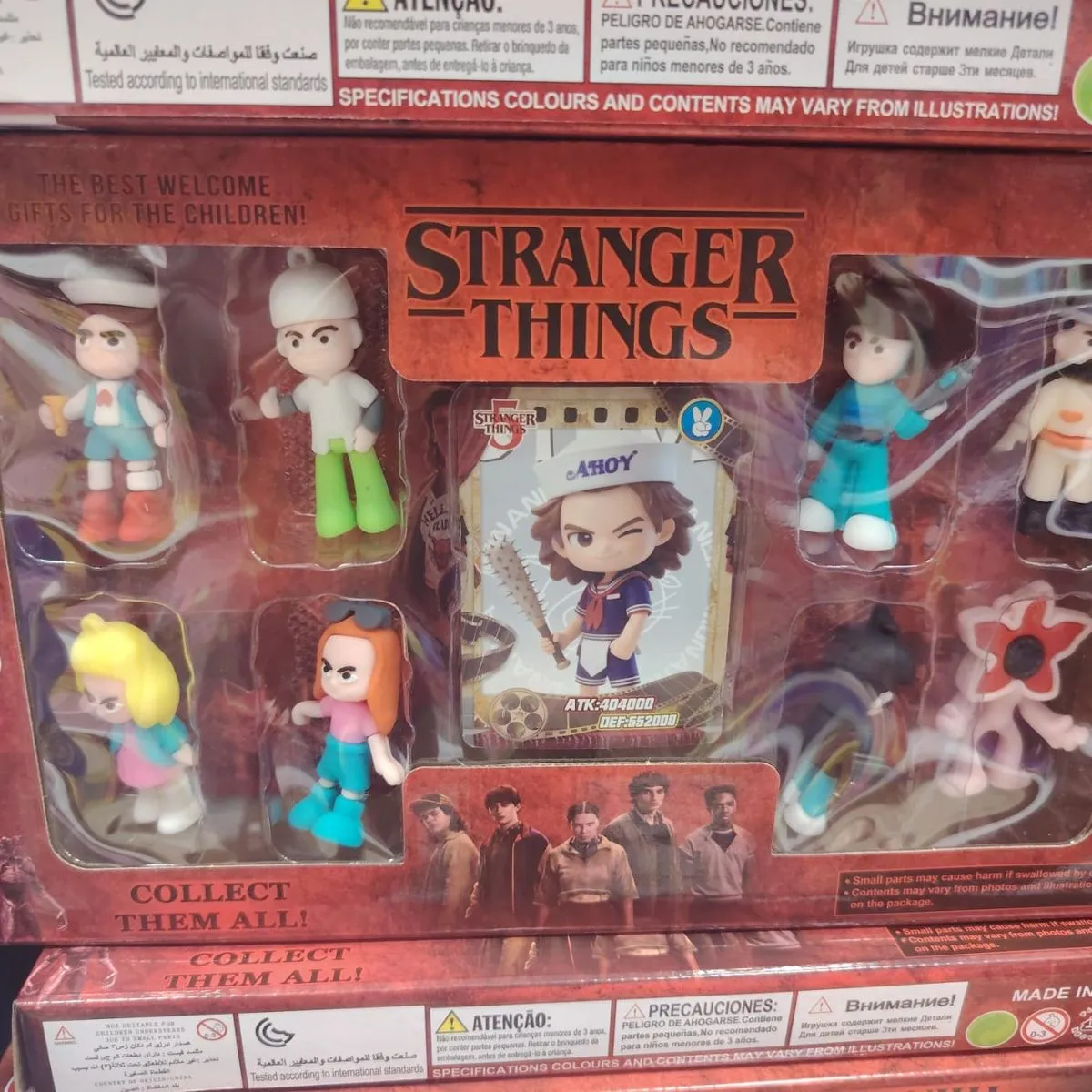 Zabawki Figurki Stranger Things 8 szt w zestawie