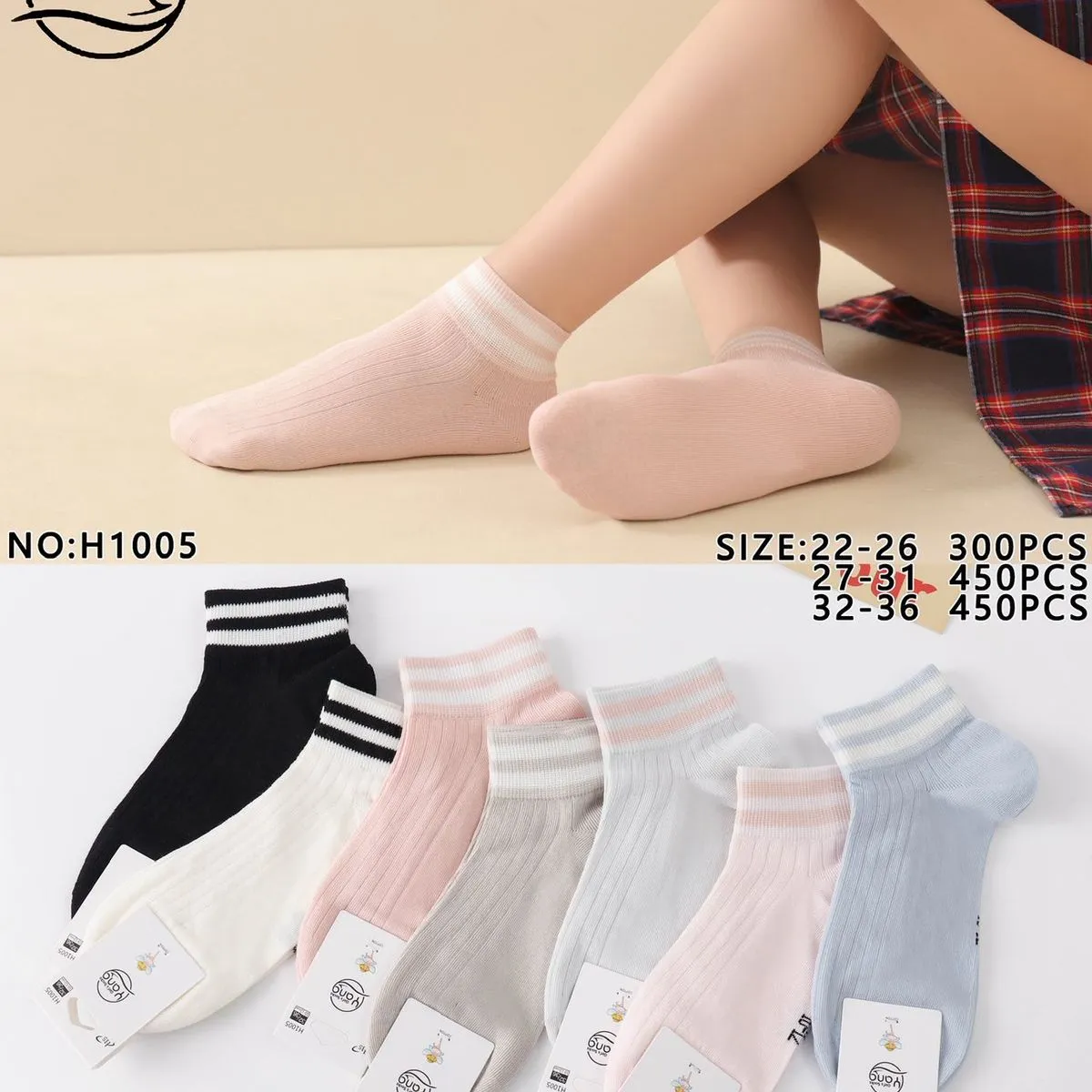 Skarpetki dla Dziewczynek Yang Girl's Socks rozmiary