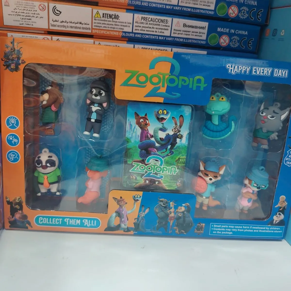 Zestaw figurek Zootopia Collect Them All 8 szt