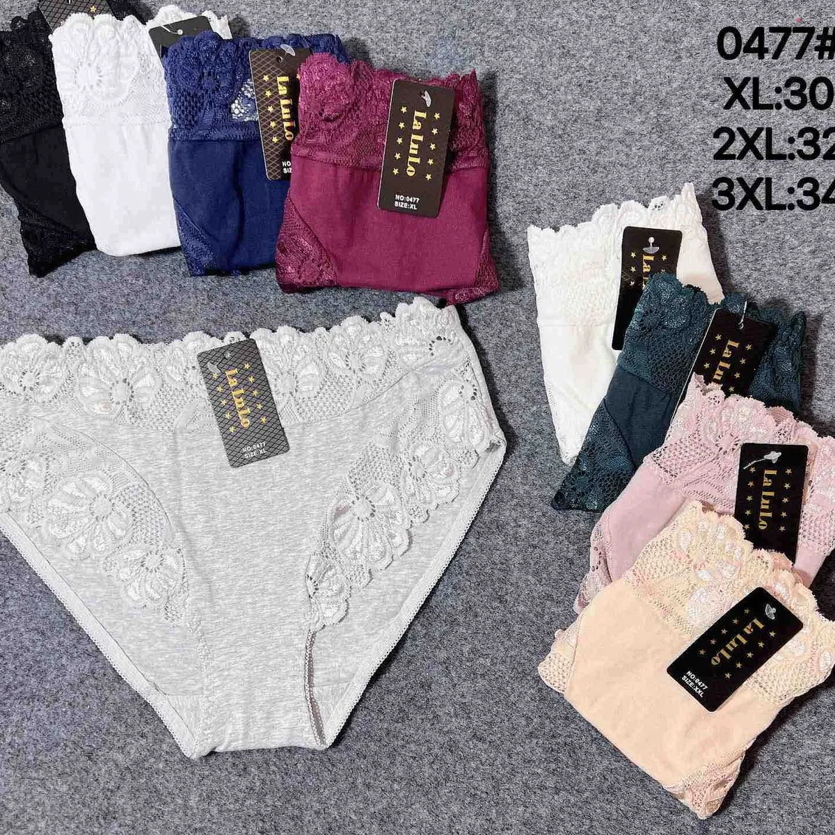Majtki damskie koronkowe L-32 XL-34 2XL-34 OL-30 0477